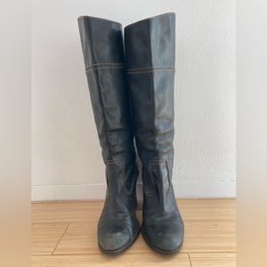 Lucky Brand Elena Tall brown leather boots 10M